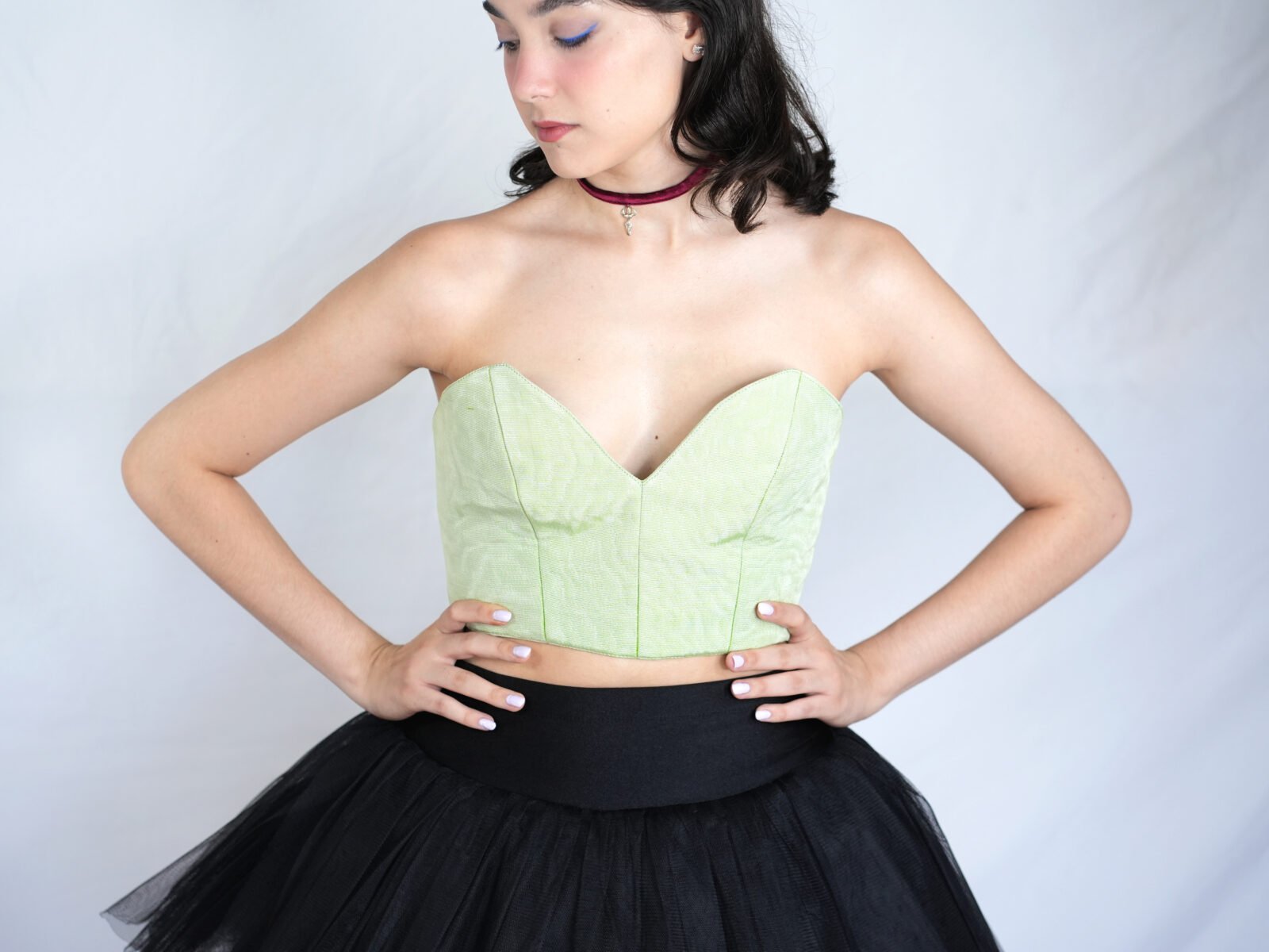 Corset Talyxmanique in Pistachio - Image 4